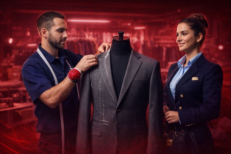 Ahlan Tailoring professional craftsmanship